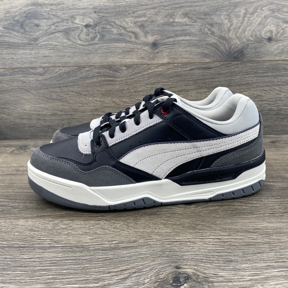 Puma Caven 2.0 Sneaker Mens Size 10 Black Grey White Retro Basketball 400214-03